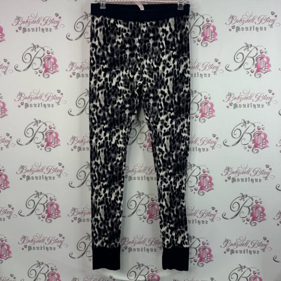 La SENZA pants thermal joggers cheetah leopard Animal Print Leggings - Picture 1 of 9
